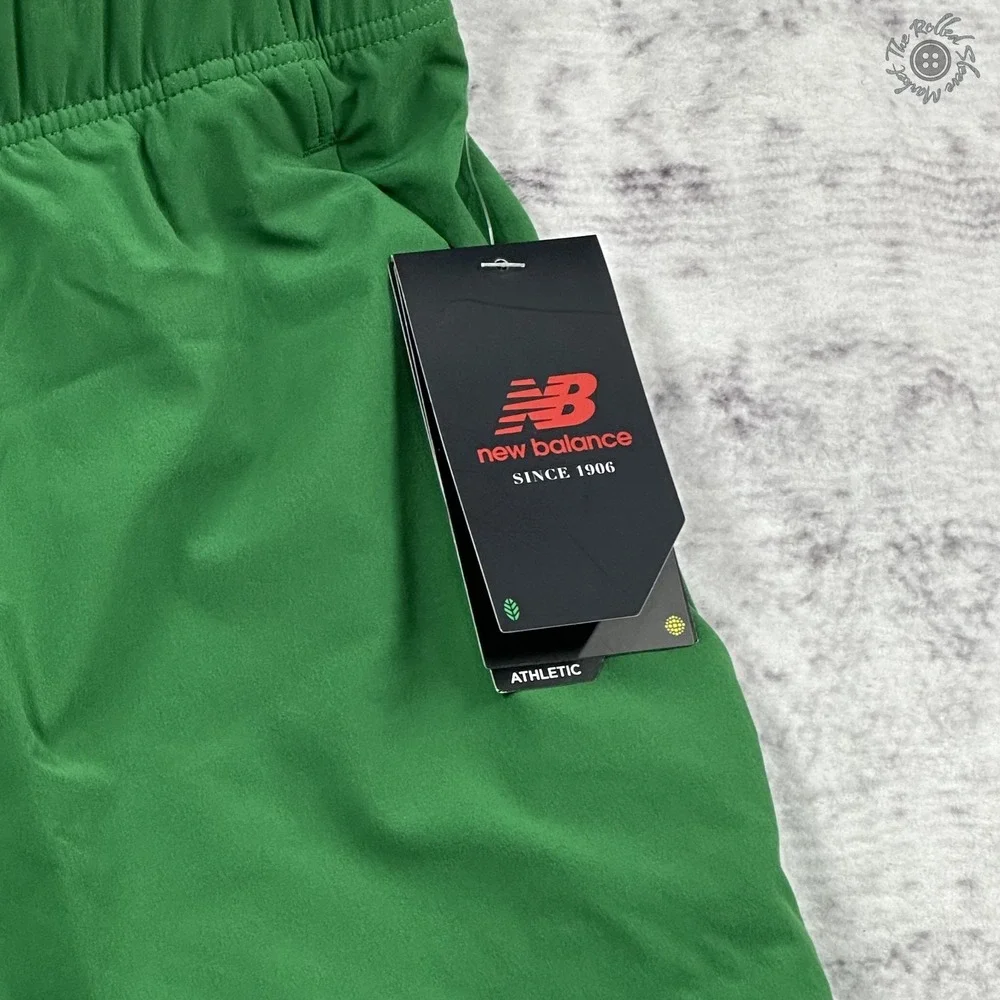NWT - New Balance Tournament Short Green - Men's 2XL XXL - MS21403P‎